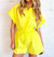 Lemon Lime Romper In Lime - Lime