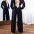 Mine All Mine Denim Twill Jumpsuit In Black