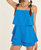 Surely Your Fave Strapless Romper In Blue - Blue