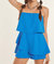 Surely Your Fave Strapless Romper In Blue - Blue