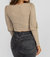 Sweetheart Puff Sleeve Crop In Nude