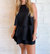 What You Want Romper In Black - Black