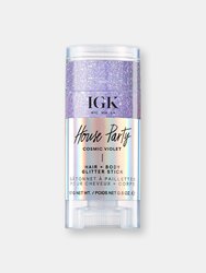 House Party Cosmic Violet Hair & Body Glitter Sticks