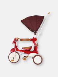 3-In-1 Foldable Tricycle With Canopy