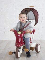 3-In-1 Foldable Tricycle With Canopy