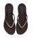 Women's Cheerful Glitter Flip Flops In Bronze