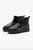 Women's Tulip Ankle Boot In Black - Black