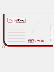 Impact Bubble Lined Mail Bag (Pack of 10) (White/Red/Black) (480mm x 580mm) - White/Red/Black