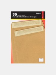 Impact Envelopes (Pack of 50) (Brown) (381mm x 254mm)