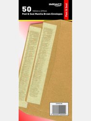 Impact Envelopes (Pack of 50) (Brown) (381mm x 254mm)