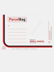 Impact Plastic Envelopes (Pack of 50) (White/Red/Black) (330mm x 430mm) - White/Red/Black