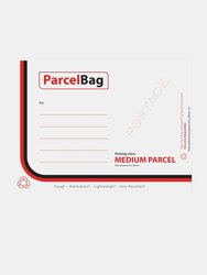 Impact Plastic Envelopes (Pack of 50) (White/Red/Black) (410mm x 500mm) - White/Red/Black