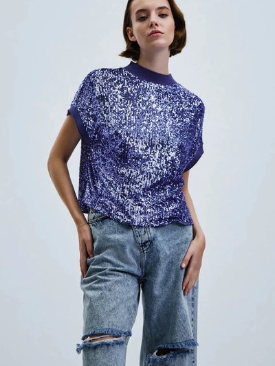 IN THE MOOD FOR LOVE Cosima Sequin Top product