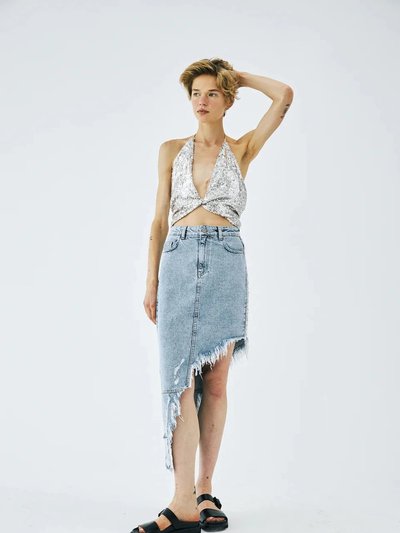 IN THE MOOD FOR LOVE Madrugue Denim Skirt product