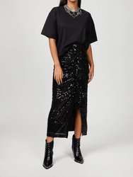 Moore Midi Skirt - Black