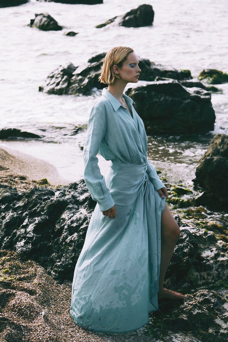 Peggy Dress - Seafoam