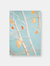 Art Print:  Tree with Orange Leaves on Blue Sky - Blue Sky