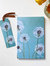 Notepad & Bookmark: Dandelions on Aqua - Aqua