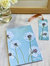 Notepad & Bookmark: Dandelions on Aqua