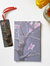 Notepad & Bookmark: Tree with Pink Flowers on Dark Grey - Dark Grey