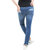 27.5" Chewed Hem Destructed Back Pocket Maternity Jean