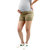 Classic Khaki Butt Lifter Maternity Shorts