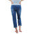 Cuffed Destructed Straight Leg Maternity Jean