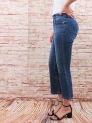 Flare Cropped Denim Jeans