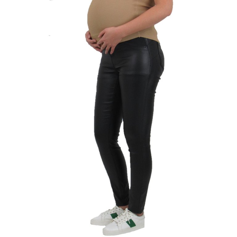 Maternity Black Skinny Pamts