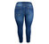 Tummy Control Distressed Jeans With Distressed Hem