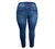 Tummy Control Distressed Jeans With Distressed Hem