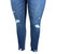 Tummy Control Distressed Jeans With Distressed Hem