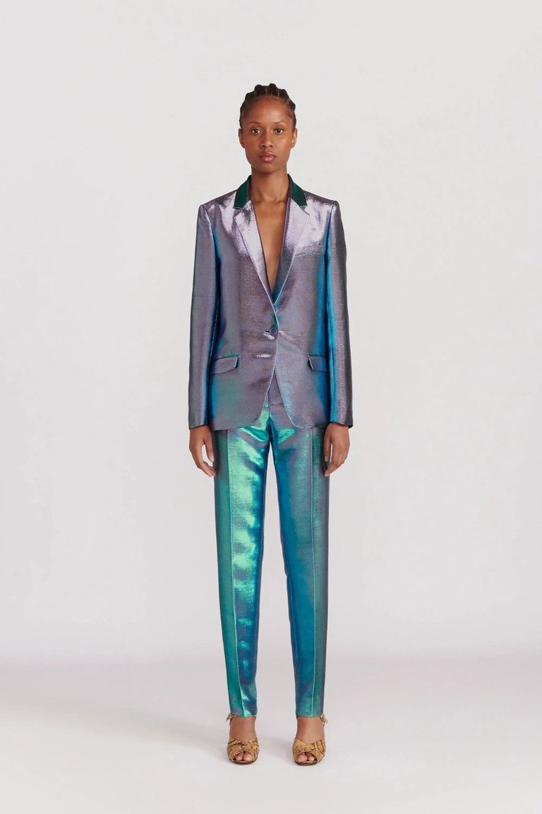 Datte Jacket - Lilac-Turquoise