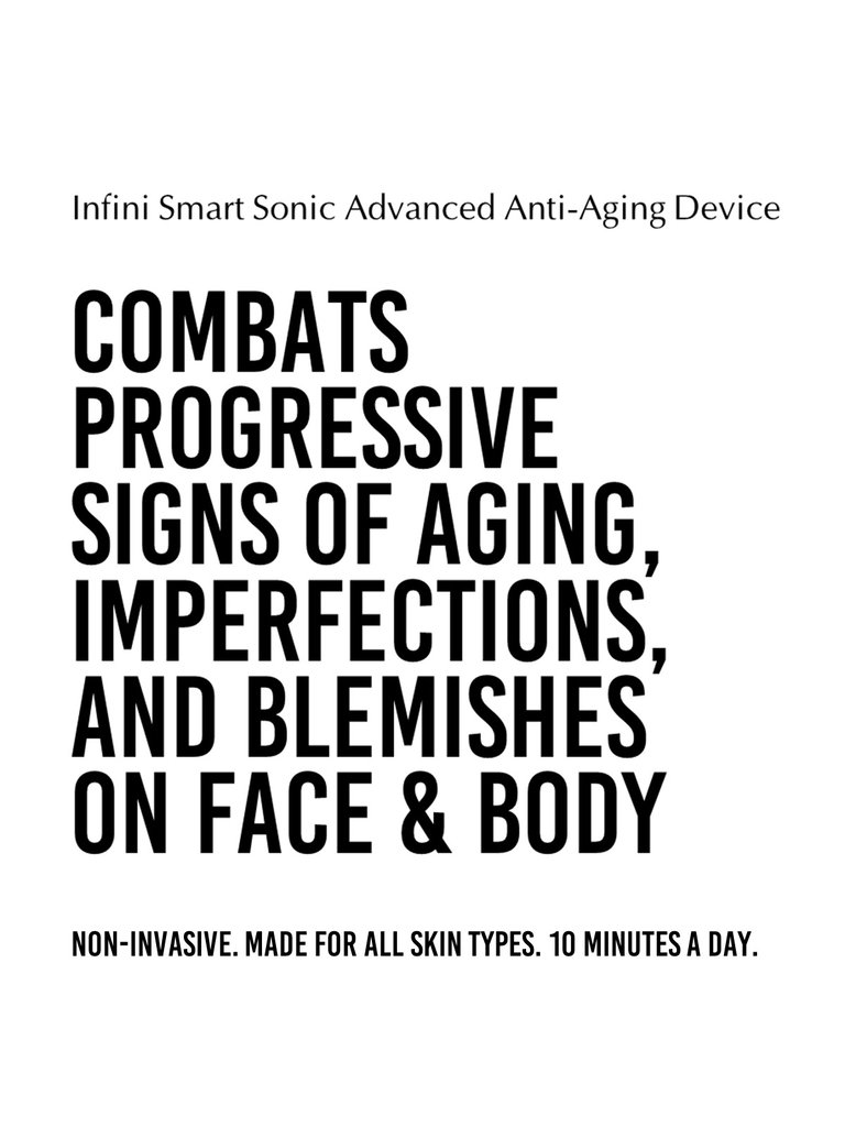 Infini Smart Sonic Anti-Aging Face Device