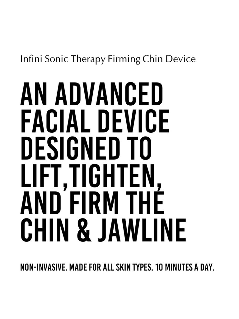 Infini Sonic Therapy Firming Chin Device