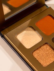 INIKA Organic Quad Eyeshadow Palette (Sunset)