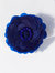 LAPIS FLOWER BROOCH BARRETTE COMBO - Blue