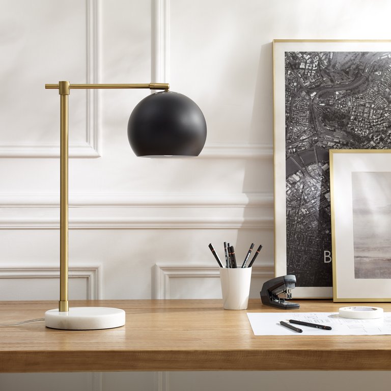 Aariz Table Lamp - Black