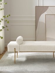 Amadeus Bench, Sherpa - Beige