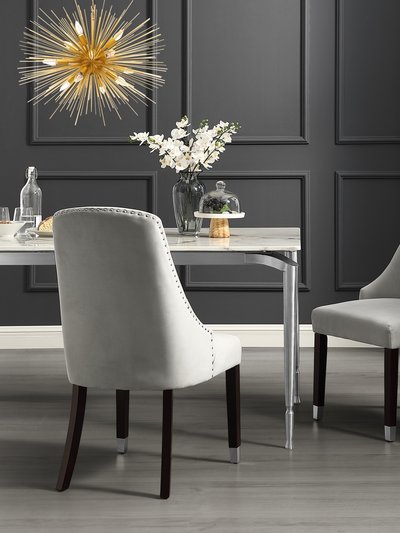 inspired_home Armless Dining Chair - Velvet product