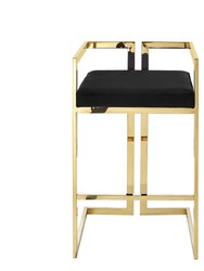 Ayah Bar Stool/Counter Stool, Velvet