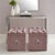 Claudia 1Pc Storage Ottoman - Blush