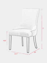 Dining Chair, Linen