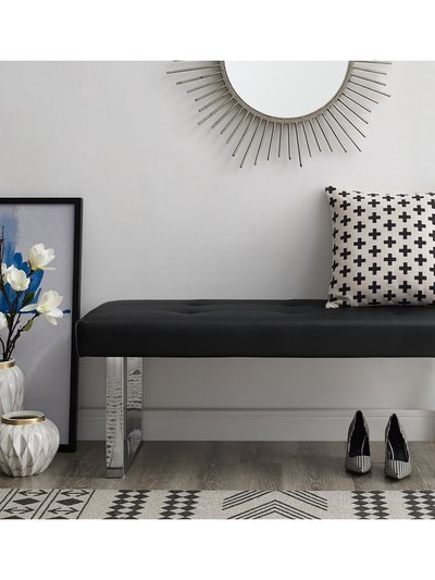 Inspired Home Estela Velvet Bench product