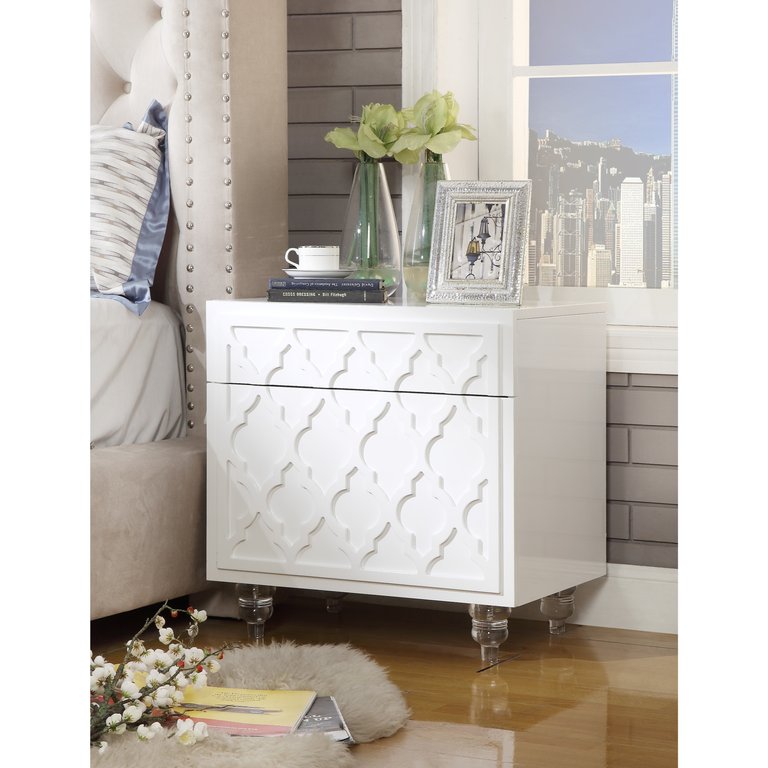 IWilma Side Table - White