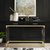 Jerome Console Table - Black/Gold