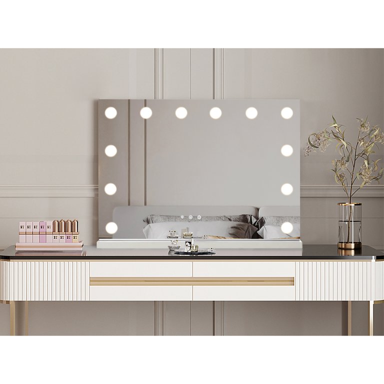 Maryann Vanity Makeup Room Mirror - Clear