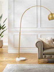 Maycie Floor Lamp - Brass