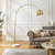 Maycie Floor Lamp - Brass