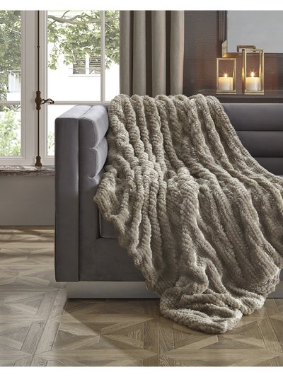 Inspired Home Noelia Knit Throw Blanket product